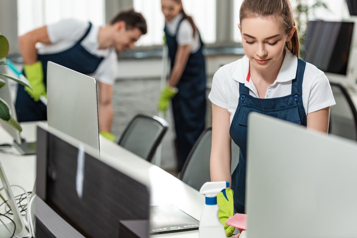 Professional office cleaning service